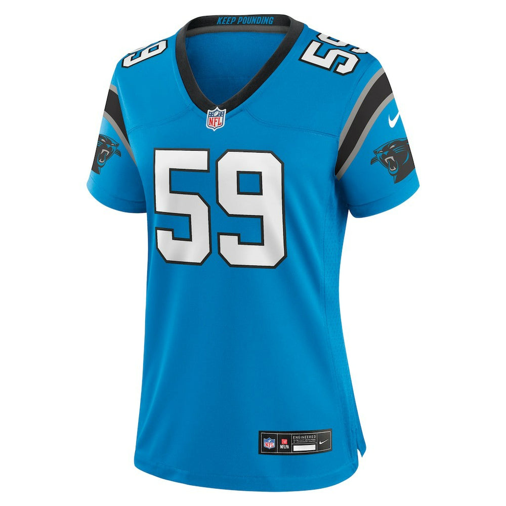 Luke Kuechly  Women's Retired Player Game Jersey - Carolina Panthers