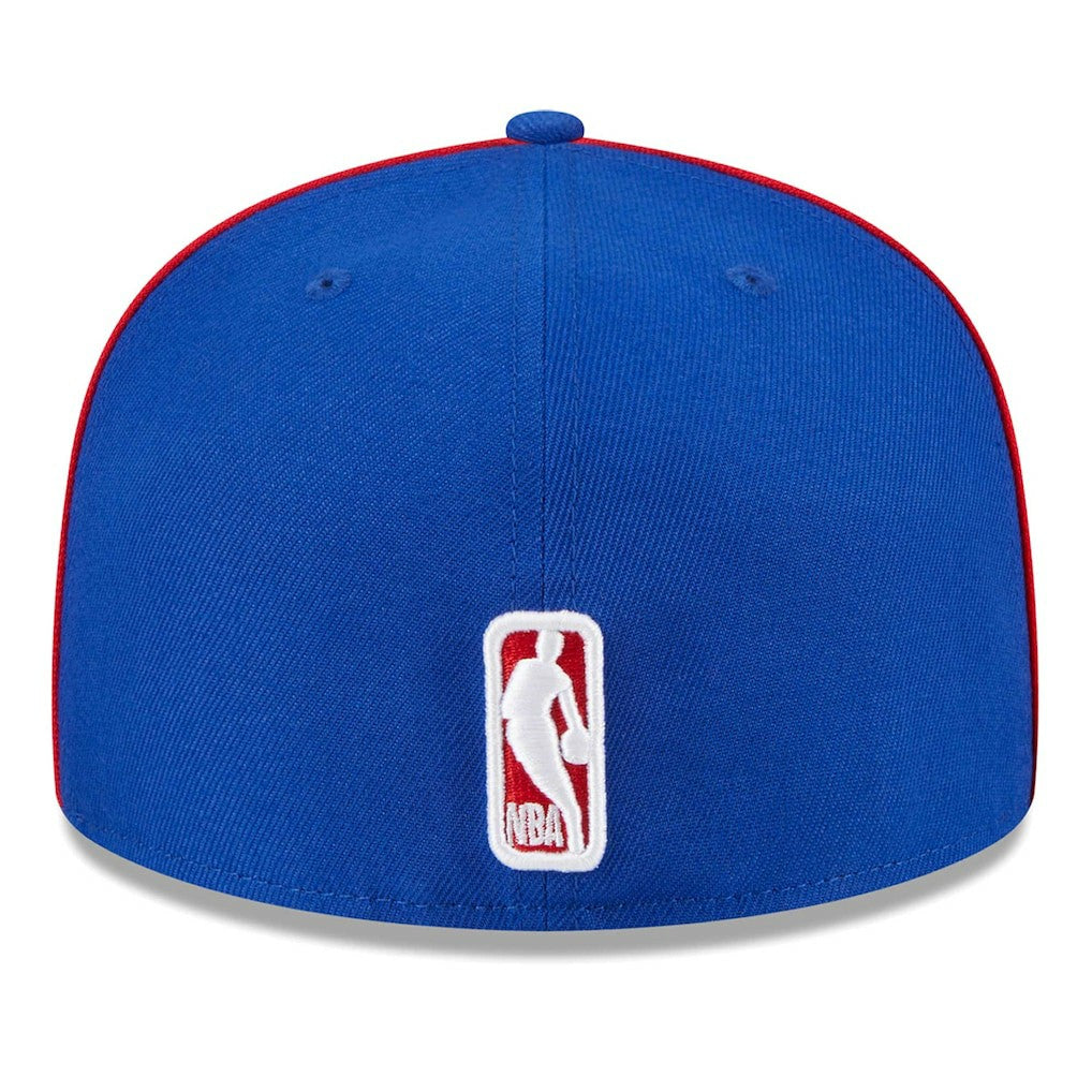 NBA Philadelphia 76ers Piped & Flocked 59Fifty Fitted Hat