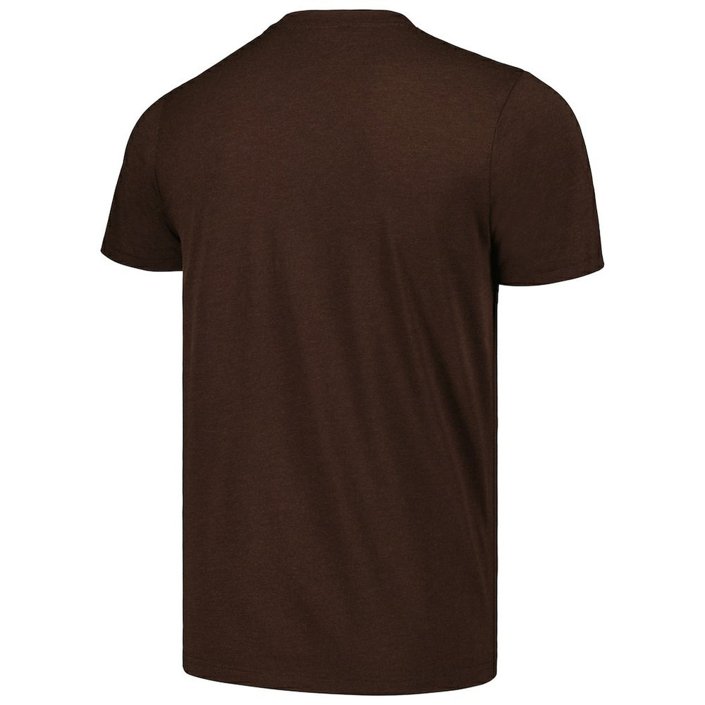 Myles Garrett  Homage Unisex Caricature Player Tri-Blend T-Shirt - Cleveland Browns