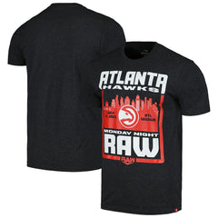 NBA Sportiqe Monday Night RAW x Atlanta Hawks Tri-Blend T-Shirt