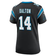 Andy Dalton  Women's Team Game Jersey - Carolina Panthers