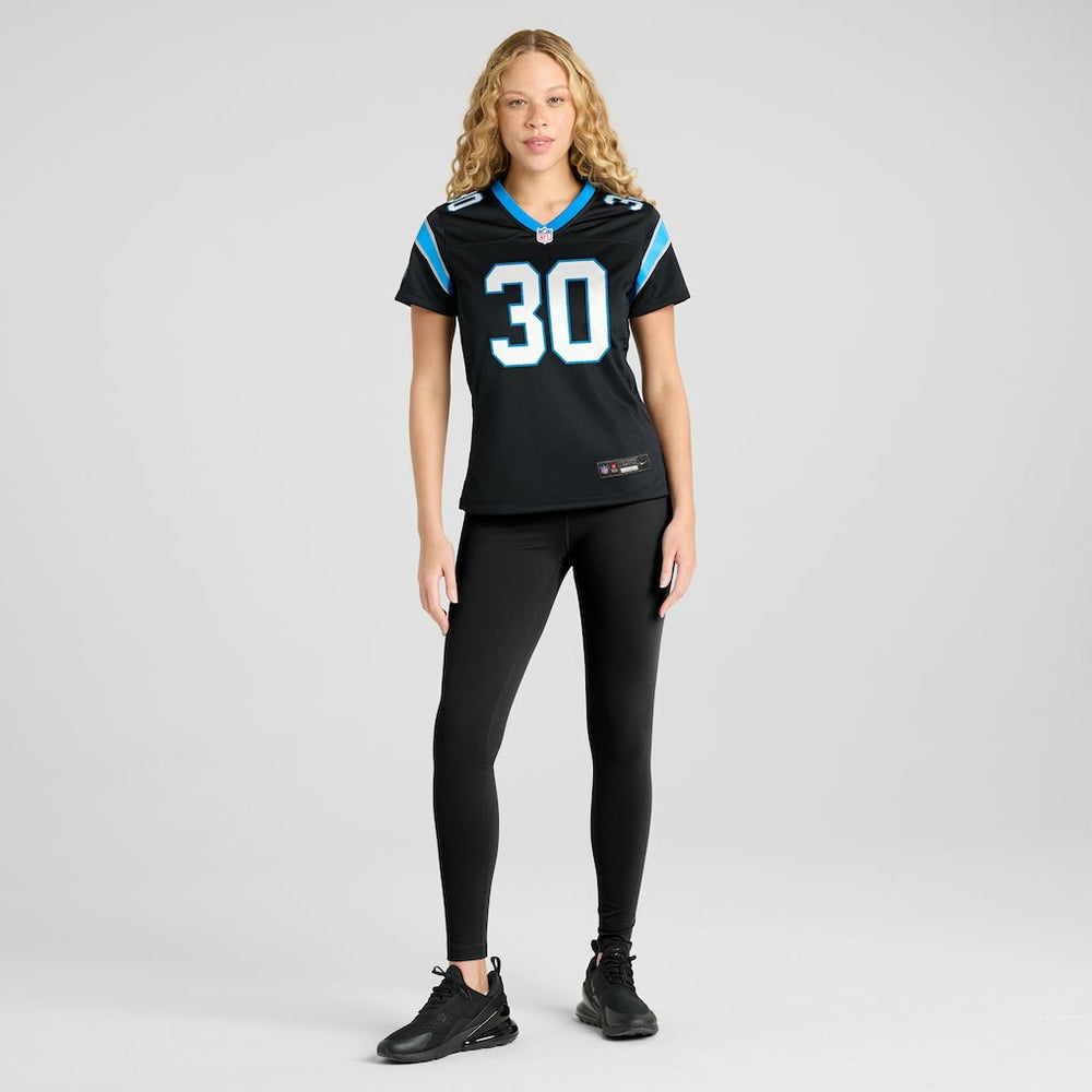Chuba Hubbard  Women's Team Game Jersey - Carolina Panthers