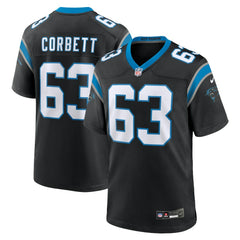 Austin Corbett  Team Game Jersey - Carolina Panthers