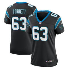 Austin Corbett  Women's Team Game Jersey - Carolina Panthers