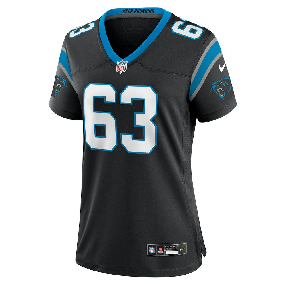 Austin Corbett  Women's Team Game Jersey - Carolina Panthers