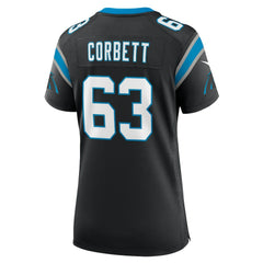 Austin Corbett  Women's Team Game Jersey - Carolina Panthers