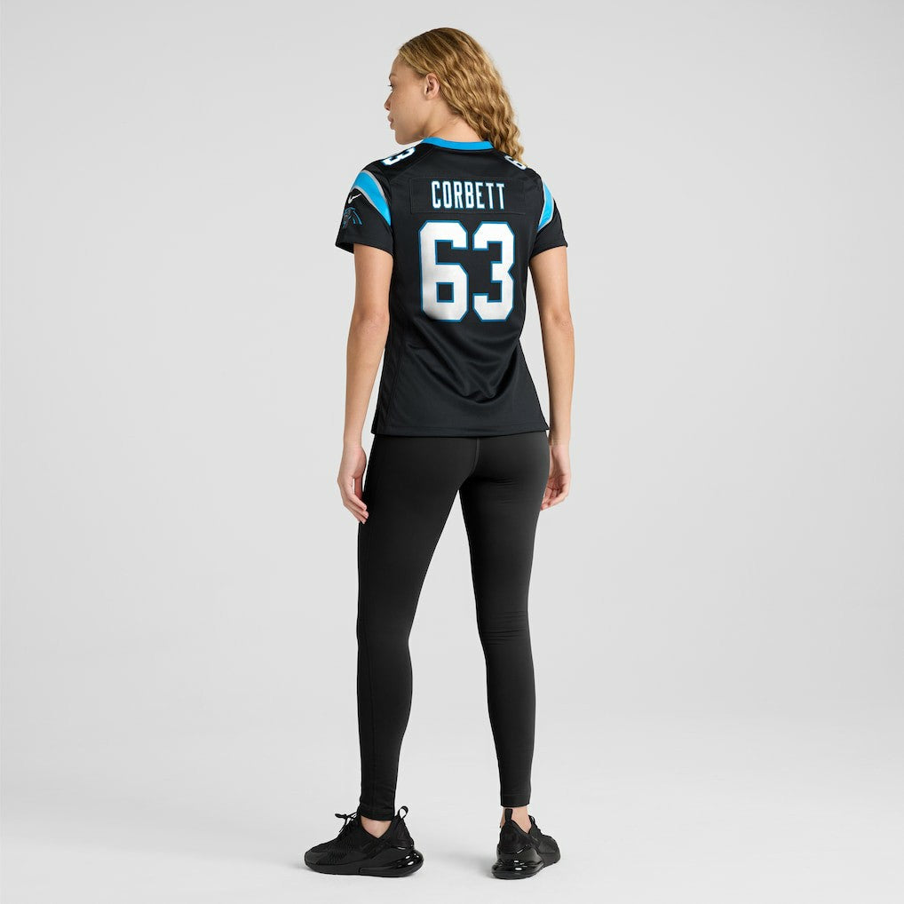 Austin Corbett  Women's Team Game Jersey - Carolina Panthers