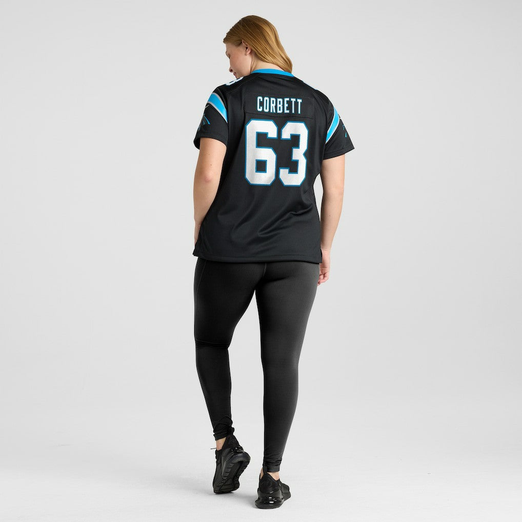 Austin Corbett  Women's Team Game Jersey - Carolina Panthers
