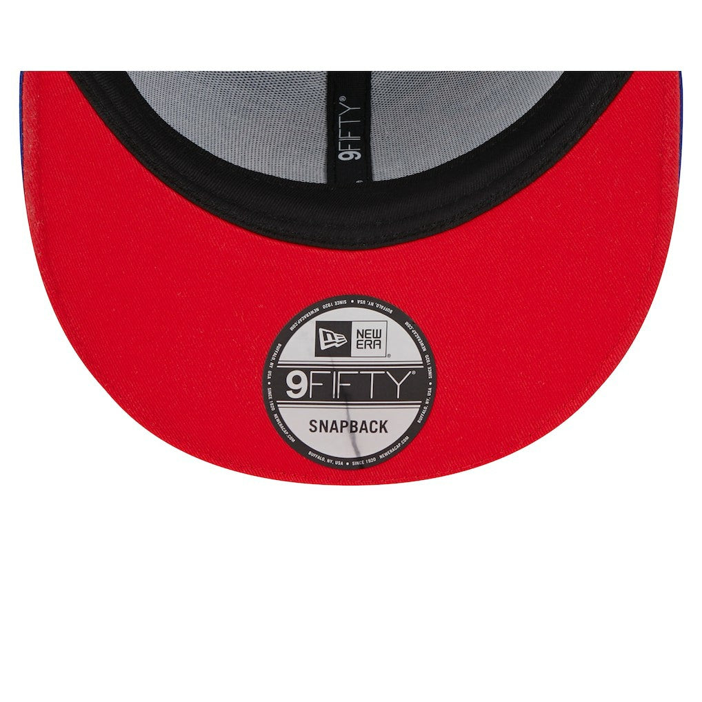 NBA Philadelphia 76ers Rally Drive Flames 9FIFTY Snapback Hat