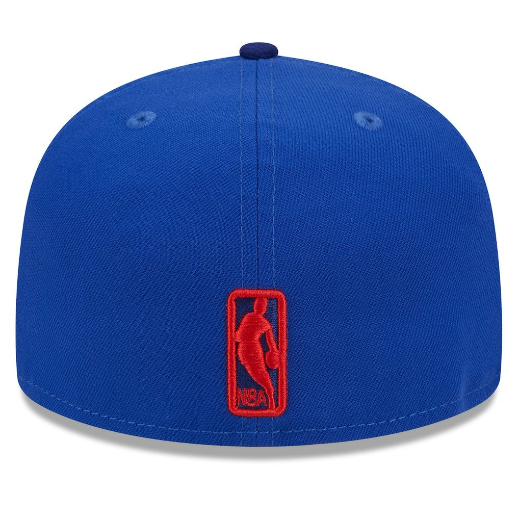 NBA Philadelphia 76ers Rally Drive Checkerboard 59FIFTY Crown Fitted Hat