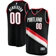 NBA Scoot Henderson Portland Trail Blazers Fast Break Replica Jersey