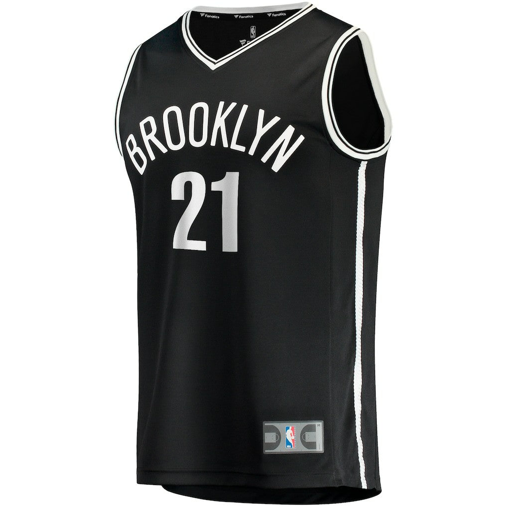 NBA Noah Clowney Brooklyn Nets Fast Break Replica Jersey