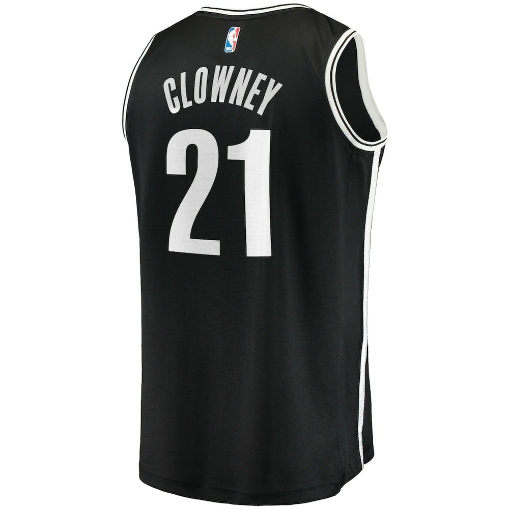 NBA Noah Clowney Brooklyn Nets Fast Break Replica Jersey
