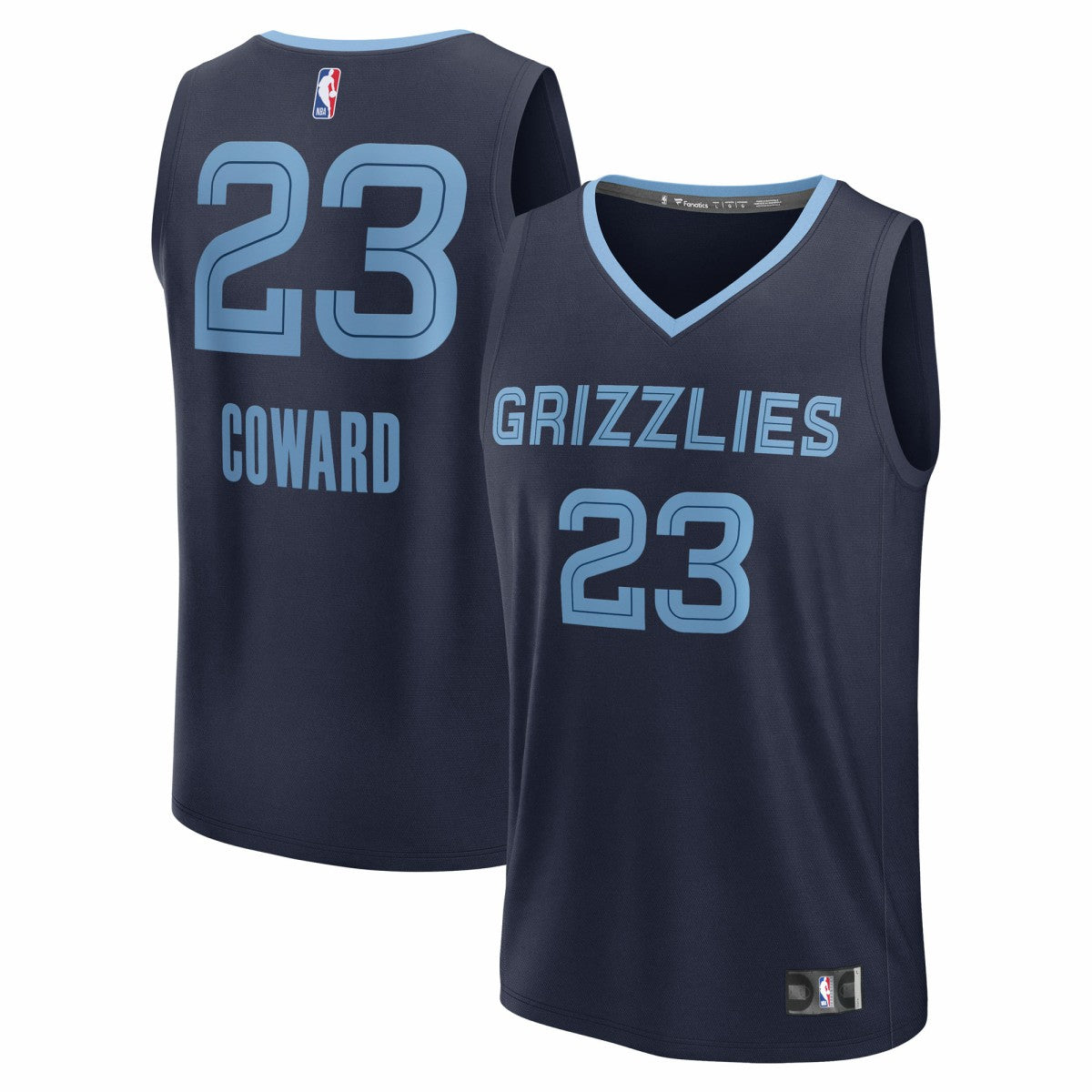 NBA Cedric Coward Memphis Grizzlies 2025 NBA Draft First Round Pick Fast Break Replica Jersey