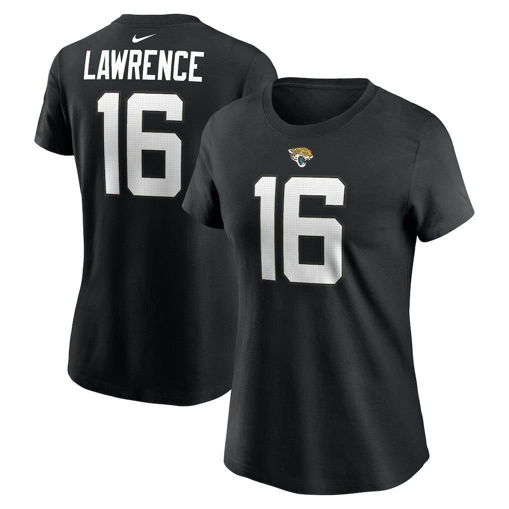 Trevor Lawrence  Women's Player Name & Number T-Shirt - Jacksonville Jaguars