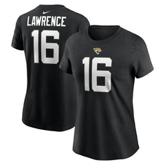 Trevor Lawrence  Women's Player Name & Number T-Shirt - Jacksonville Jaguars