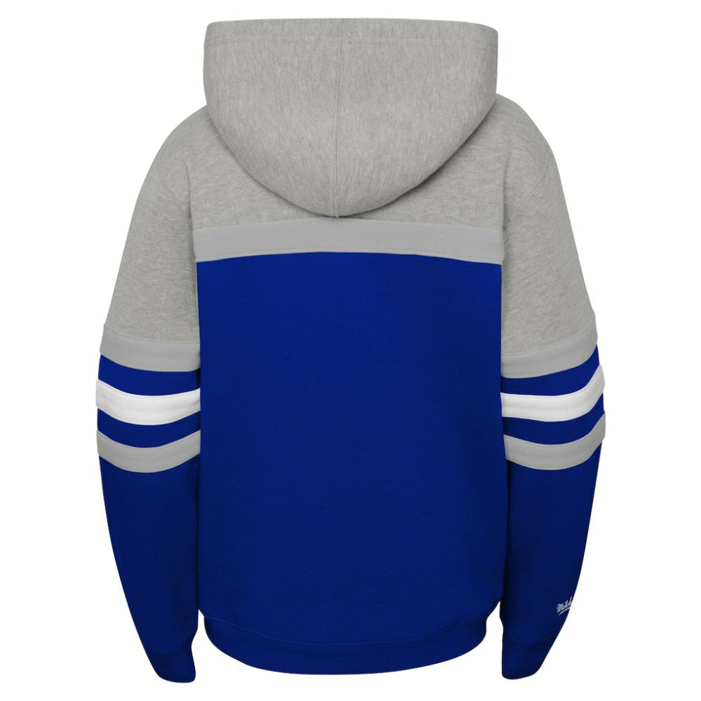 NHL Gray Tampa Bay Lightning Mitchell & Ness Youth Head Coach Pullover Hoodie