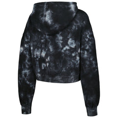 NBA Chicago Bulls The Wild Collective Women's Tie-Dye Cropped Pullover Hoodie