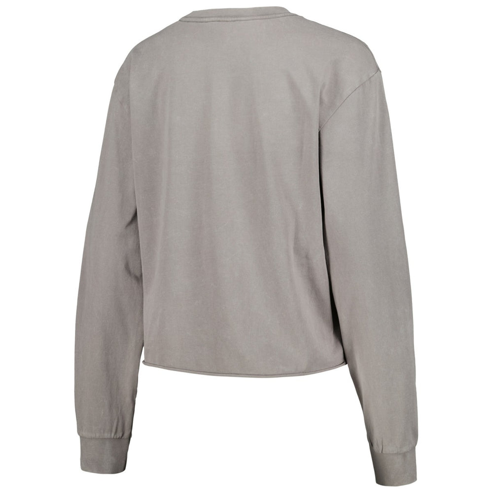 NBA Milwaukee Bucks The Wild Collective Women's Band Cropped Long Sleeve T-Shirt