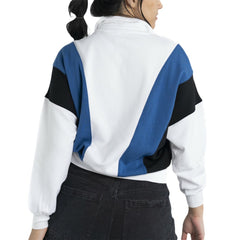 MLB New York Yankees Lusso Women's Malia Quarter-Zip Sweatshirt