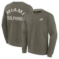 Unisex Elements Super Soft Pullover Sweatshirt - Miami Dolphins