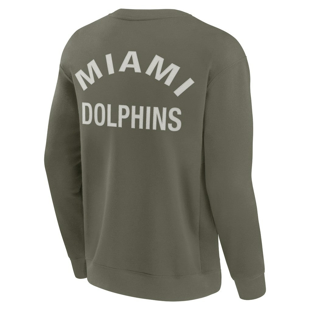 Unisex Elements Super Soft Pullover Sweatshirt - Miami Dolphins