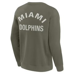 Unisex Elements Super Soft Pullover Sweatshirt - Miami Dolphins