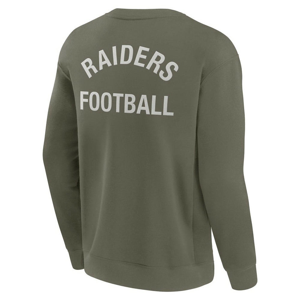 Unisex Elements Super Soft Pullover Sweatshirt - Las Vegas Raiders