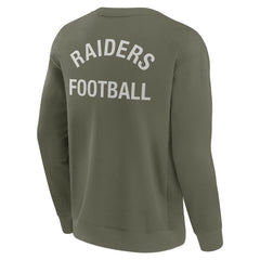 Unisex Elements Super Soft Pullover Sweatshirt - Las Vegas Raiders