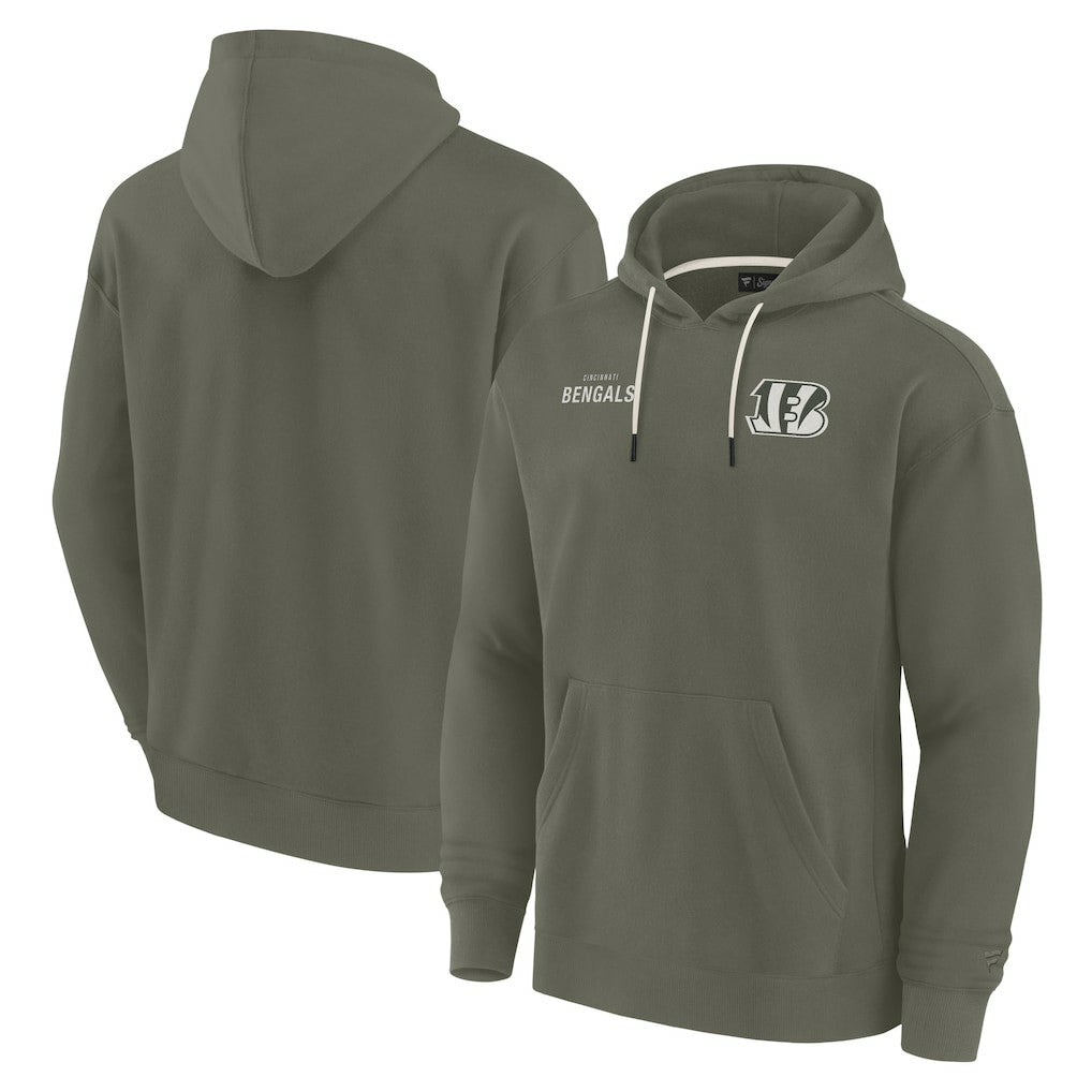 Unisex Elements Super Soft Fleece Pullover Hoodie - Cincinnati Bengals