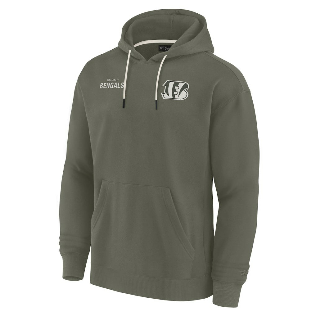 Unisex Elements Super Soft Fleece Pullover Hoodie - Cincinnati Bengals