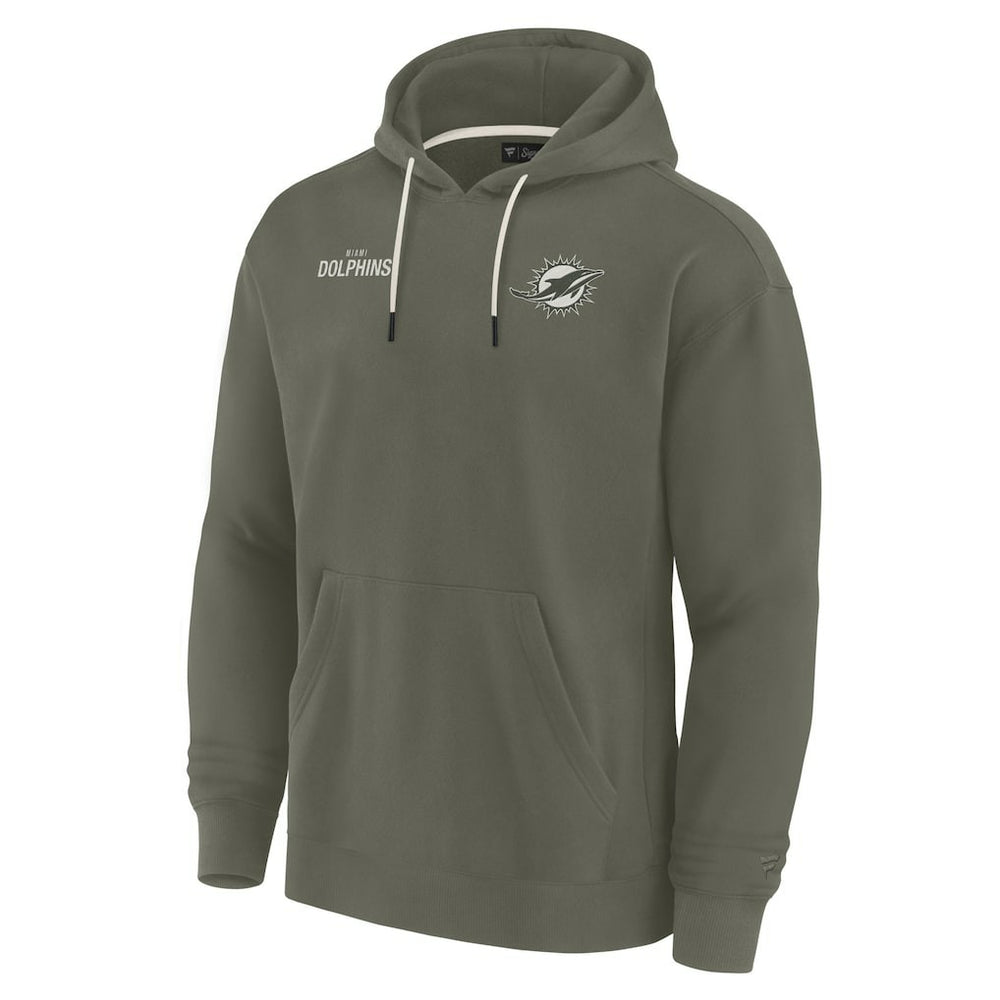 Unisex Elements Super Soft Fleece Pullover Hoodie - Miami Dolphins