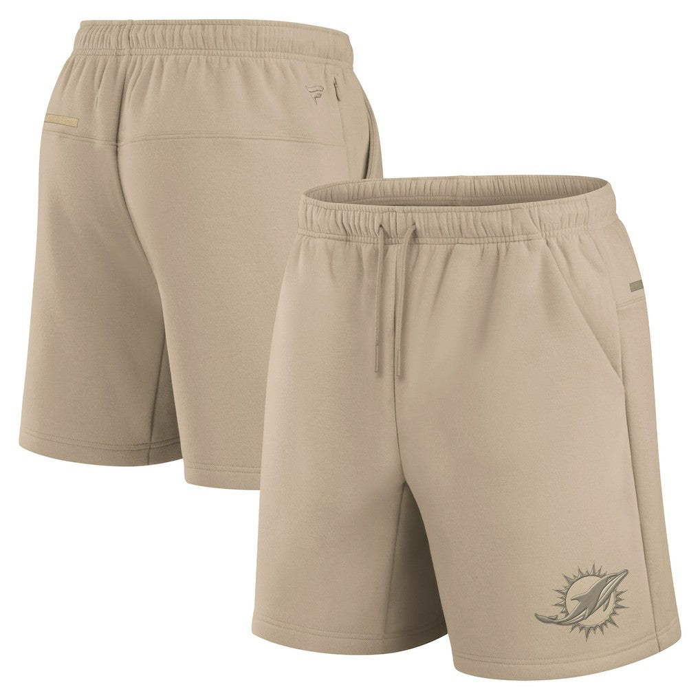 Unisex Elements Super Soft Fleece Shorts - Miami Dolphins