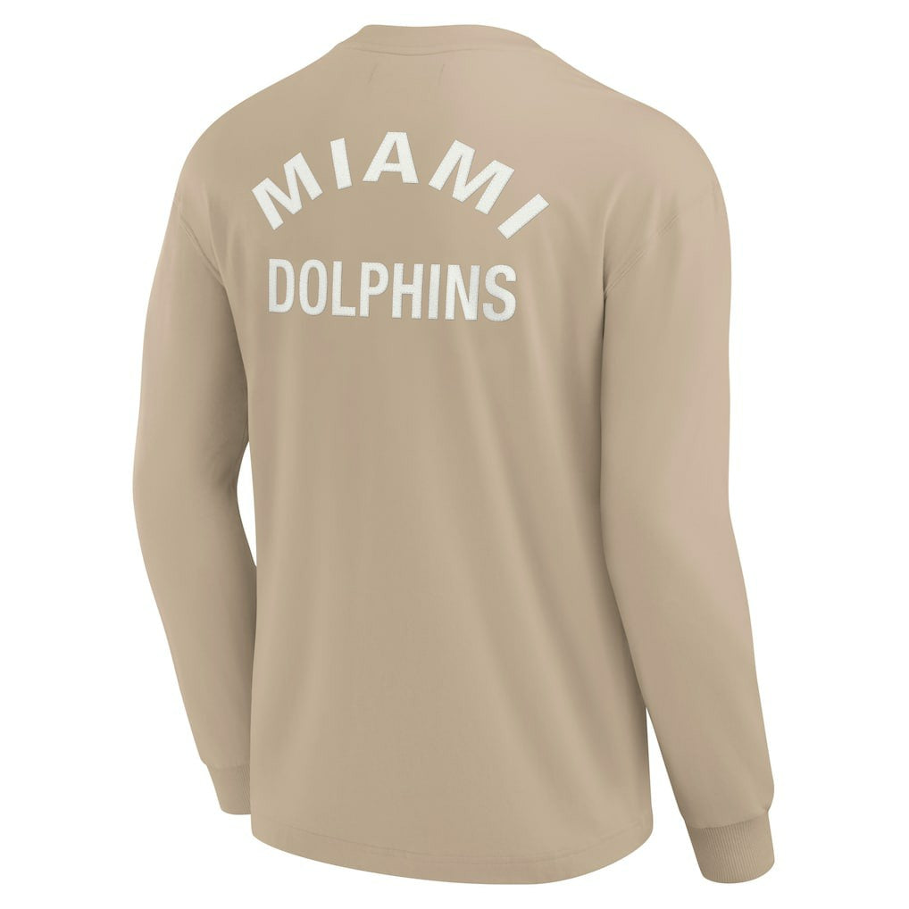 Unisex Elements Super Soft Long Sleeve T-Shirt - Miami Dolphins