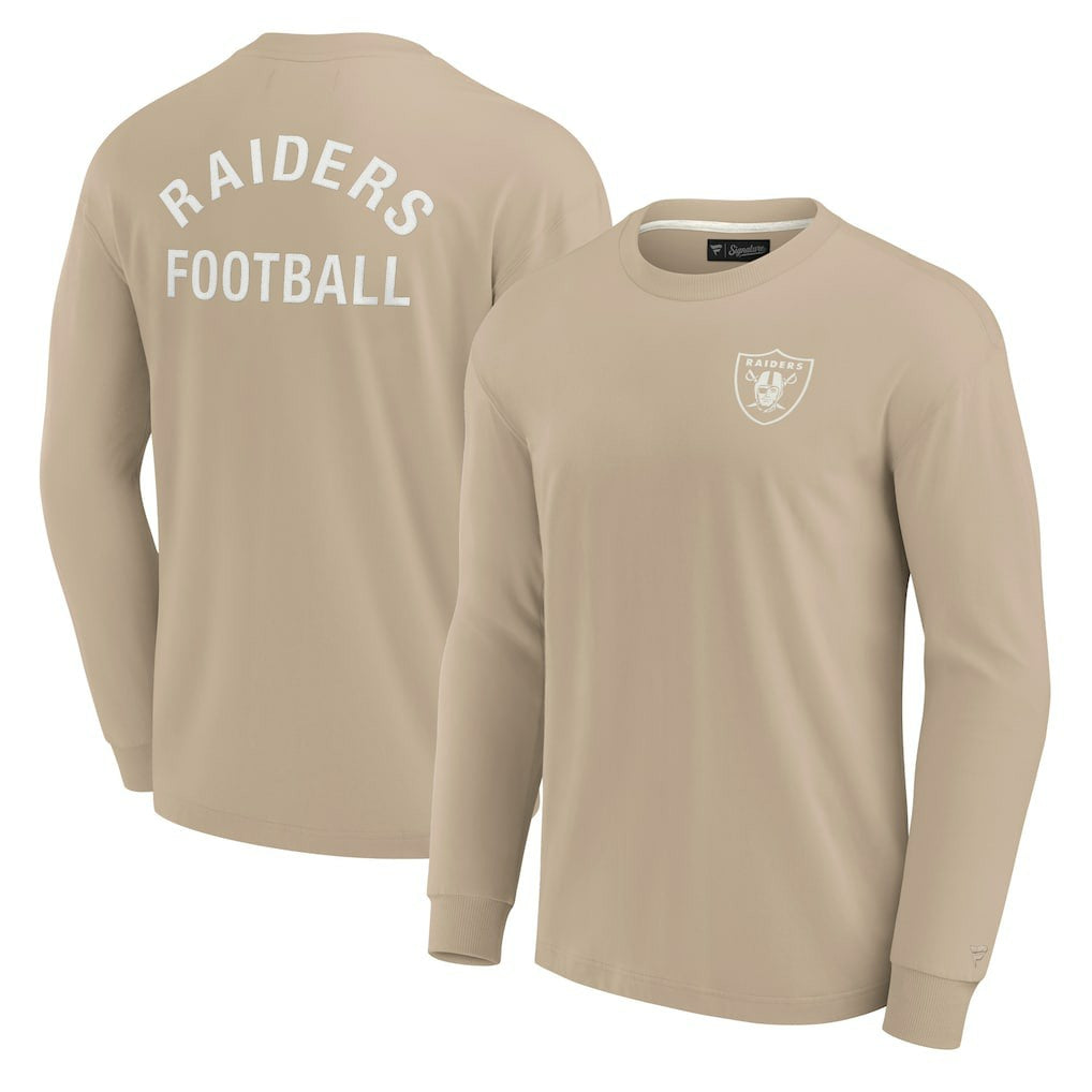 Unisex Elements Super Soft Long Sleeve T-Shirt - Las Vegas Raiders
