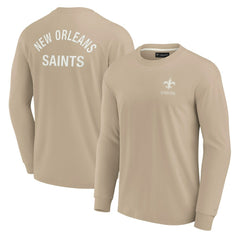 Unisex Elements Super Soft Long Sleeve T-Shirt - New Orleans Saints