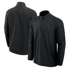Front Office Micro Tonal Quarter-Zip Pullover - San Francisco 49ers