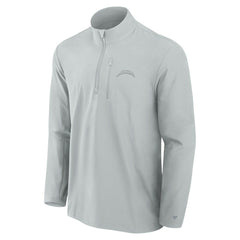 Front Office Micro Tonal Quarter-Zip Pullover - Los Angeles Chargers