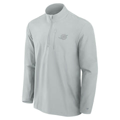 Front Office Micro Tonal Quarter-Zip Pullover - Miami Dolphins