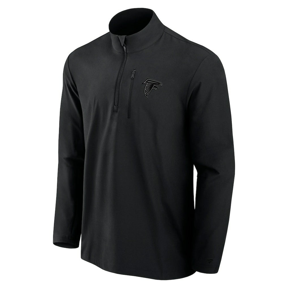 Front Office Micro Tonal Quarter-Zip Pullover - Atlanta Falcons