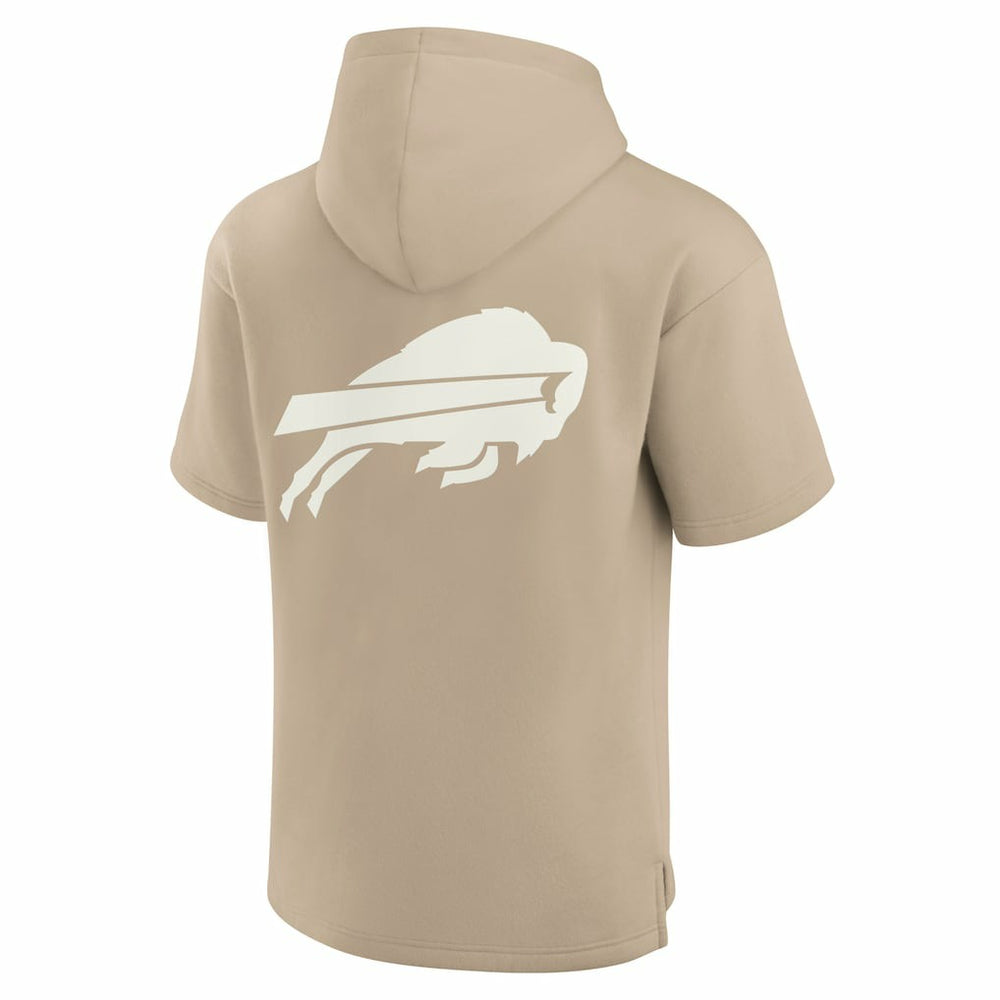 Unisex Elements Super Soft Fleece Short Sleeve Pullover Hoodie - Buffalo Bills