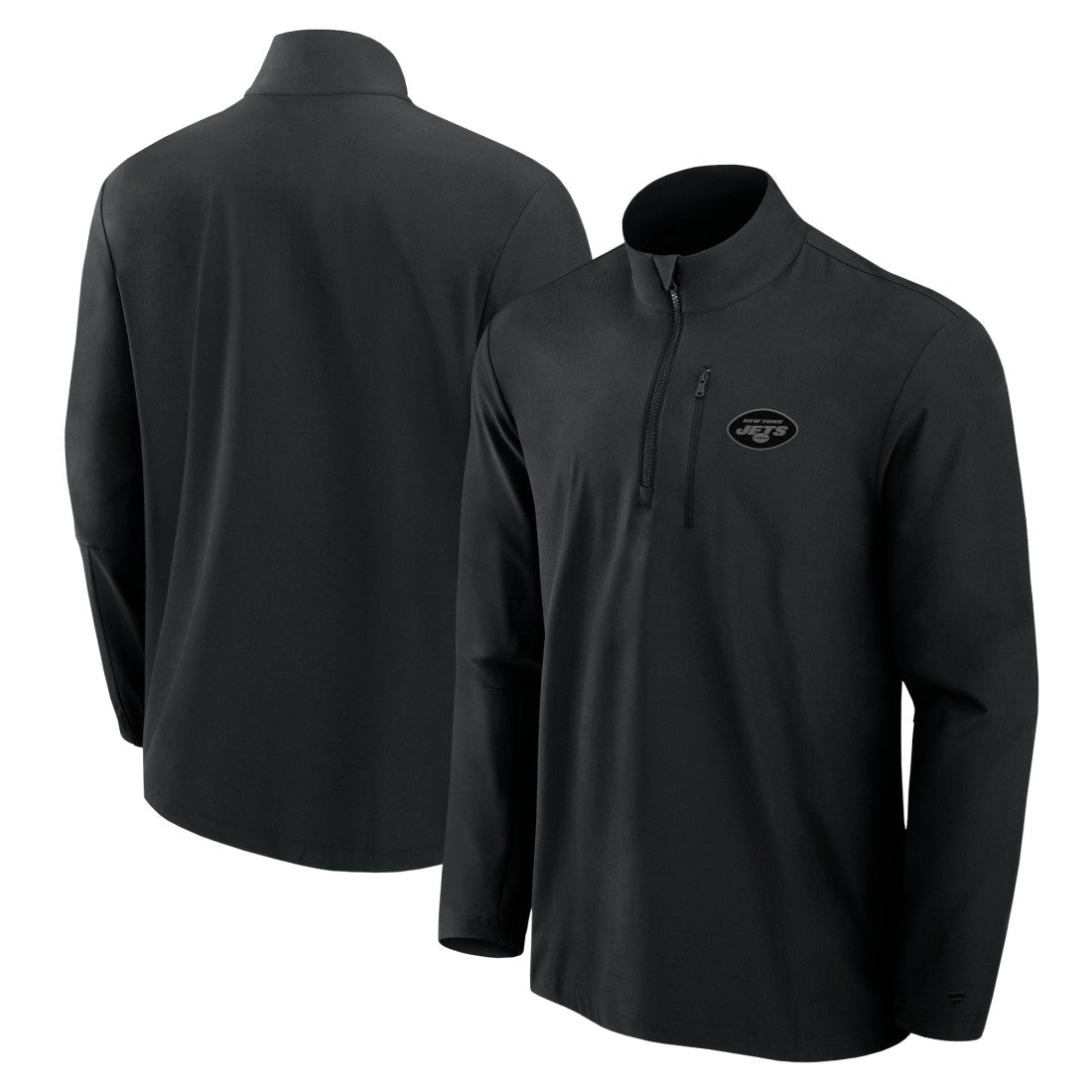 Front Office Micro Tonal Quarter-Zip Pullover - New York Jets