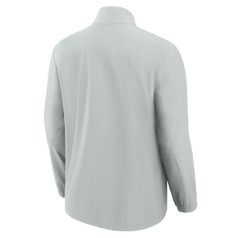 Front Office Micro Tonal Quarter-Zip Pullover - Detroit Lions
