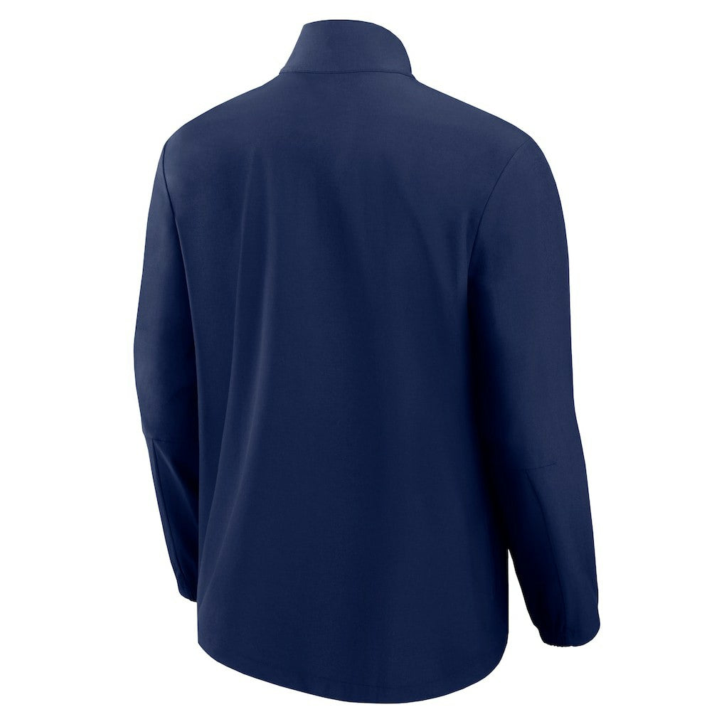 Front Office Micro Tonal Quarter-Zip Pullover - New England Patriots