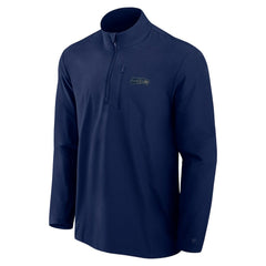 Front Office Micro Tonal Quarter-Zip Pullover - Seattle Seahawks