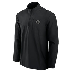 Front Office Micro Tonal Quarter-Zip Pullover - Pittsburgh Steelers