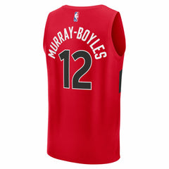 NBA Collin Murray-Boyles Toronto Raptors 2025 NBA Draft First Round Pick Fast Break Replica Jersey