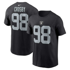 Maxx Crosby  Player Name & Number T-Shirt - Las Vegas Raiders