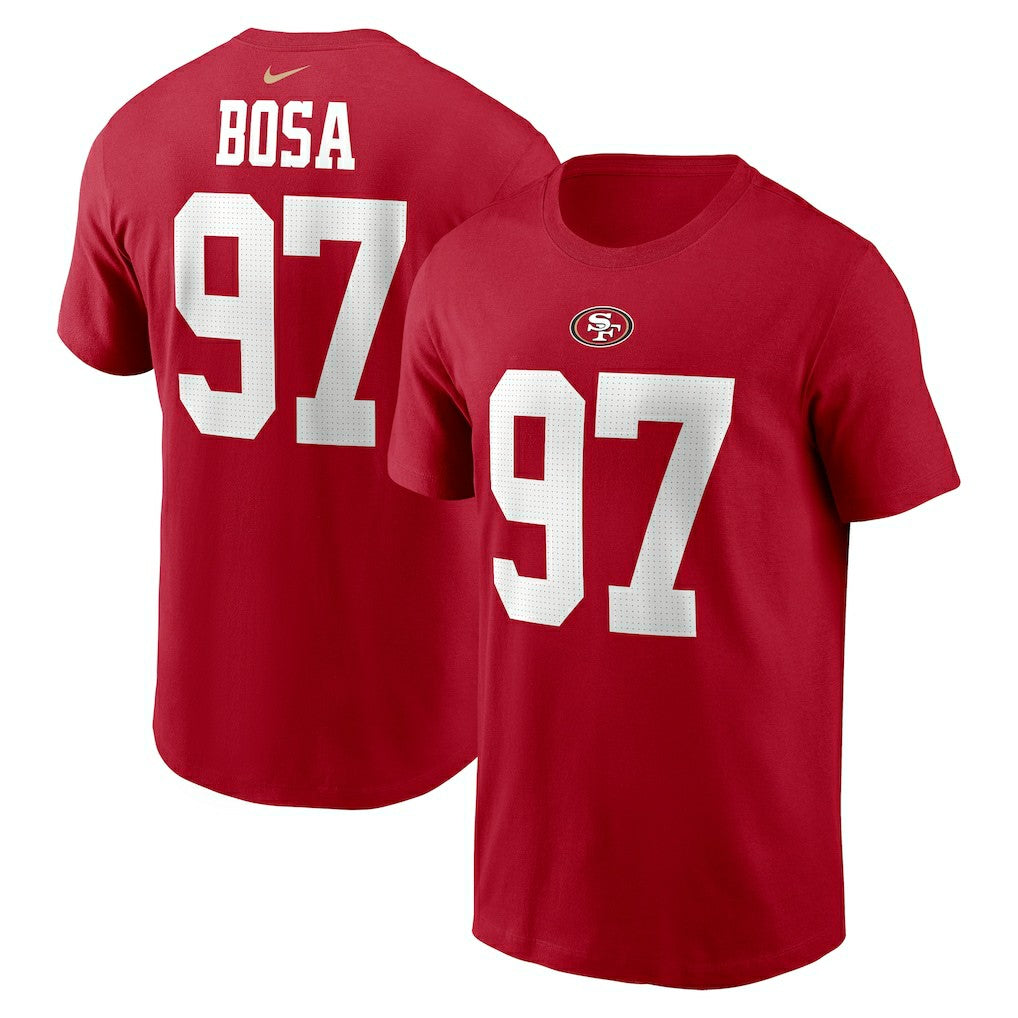Nick Bosa  Player Name & Number T-Shirt - San Francisco 49ers