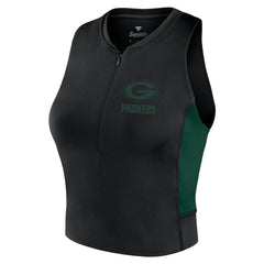 Women's Studio Fitted Gym Tank Top - Green Bay Packers